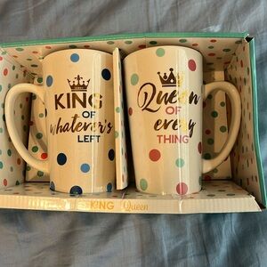 Set of 2 16 oz mugs